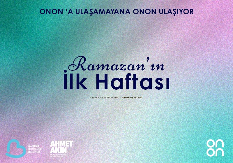 ONON'a Ulaşamayana ONON Ulaşıyor